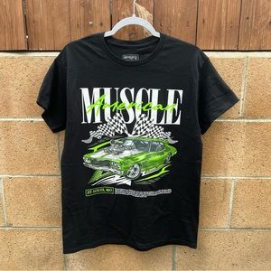American Muscle Car Graphic tee.
